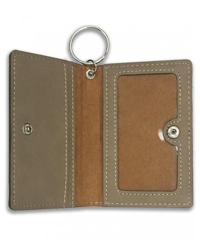 ID Holder Wallet, Flag of South Carolina, Personalized Engraving Included (Light Brown) Light Brown $13.72 Wallets