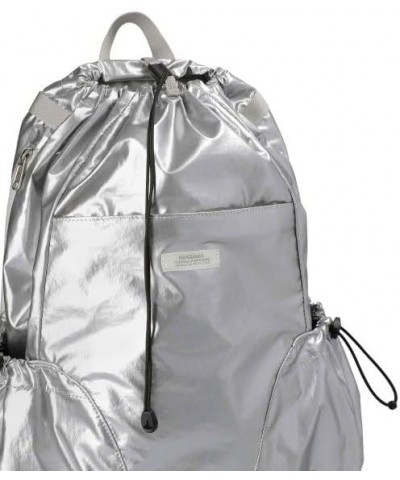 Aero String Backpack 4Colors Black Beige Cream Silver Bag $32.21 Backpacks