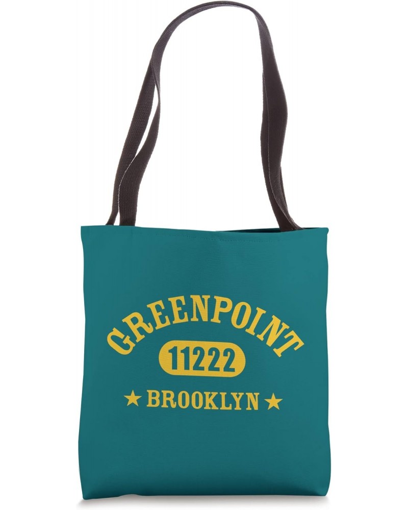 GREENPOINT Brooklyn NY 11222 Athletic Design Tote Bag $10.60 Totes