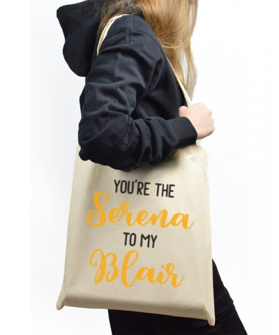 You_re The Serena To My Blair Tote bag for Women And Men Graphic Shoulder Bags Casual Cloth Purses and Aesthetic Handbags $23...