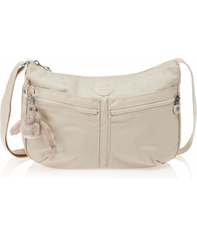 Women's Izellah Crossbody, Super Light Everyday Purse, Nylon Shoulder Bag Beige Pearl $41.29 Crossbody Bags