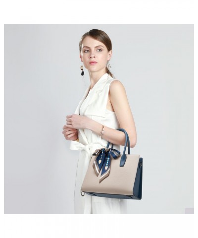 Cow Leather Tote Handbag for Women Vintage Shoulder Bag Top Handle Purse with Embroidery Satchel Bag $36.40 Satchels