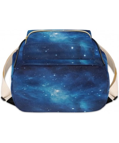 Starry Sky Theme Custom Mini Backpack Purse for Women Personalized Fashion Leather Small Backpack Shoulder Handbag Travel Bag...