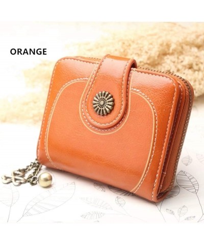 Aismile Women's Leather PU Wallets Long RFID Blocking Credit Card Holder Ladies Female Purse with Zipper Buckle Elegant Clutc...