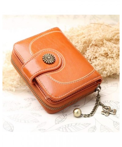 Aismile Women's Leather PU Wallets Long RFID Blocking Credit Card Holder Ladies Female Purse with Zipper Buckle Elegant Clutc...