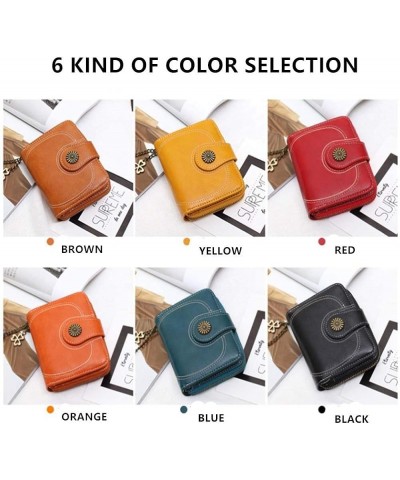 Aismile Women's Leather PU Wallets Long RFID Blocking Credit Card Holder Ladies Female Purse with Zipper Buckle Elegant Clutc...