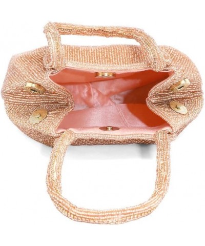 Indian Potli Bags For Women Evening Bag Clutch Ethnic Bride Purse Rose Gold 4 $31.20 Evening Bags