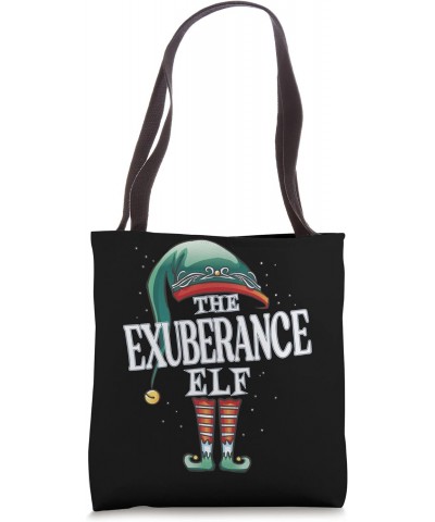 Exuberance Elf Christmas Group Xmas Pajama Party Tote Bag $11.22 Totes