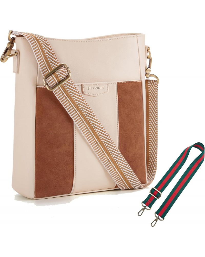 Vegan Leather Crossbody Bag and Replacement Bag Strap $17.21 Crossbody Bags