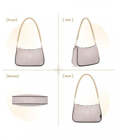 Shoulder Bags for Women, Rose Gold Pineapple Clutch Purse Chain Bag Tote Handbag $14.40 Shoulder Bags