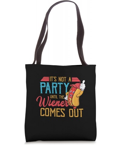 It's Not A Wiener Party Humor Funny Wiener Tote Bag $11.04 Totes