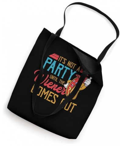 It's Not A Wiener Party Humor Funny Wiener Tote Bag $11.04 Totes