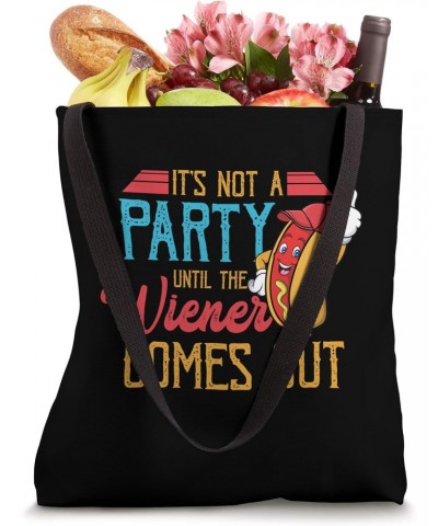 It's Not A Wiener Party Humor Funny Wiener Tote Bag $11.04 Totes