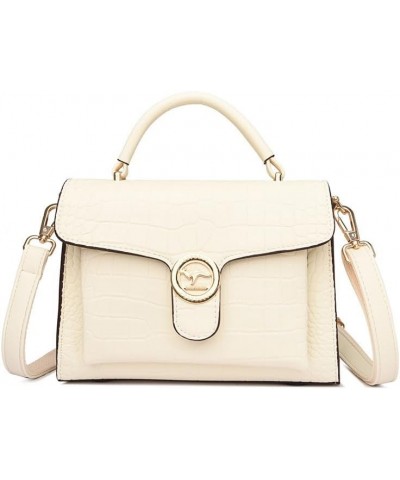 Women Shoulder HandBags Crossbody Bags For Female Leather Designer Purses Handbag Women's Messenger Bag 5263 Beige $20.49 Sho...