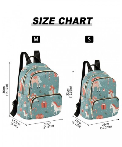 Cartoon Horse Women Backpack Purse Travel Daypack Shoulder Bag $20.29 Backpacks