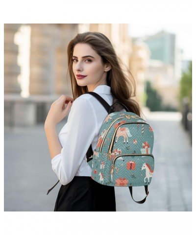 Cartoon Horse Women Backpack Purse Travel Daypack Shoulder Bag $20.29 Backpacks