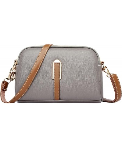 Crossbody Purses For Women Casual Adjustable Strap Ladies Shoulder Bag Canvas Shoulder Bag Grey $12.79 Shoulder Bags