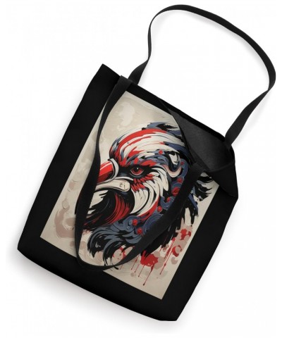 Japanese Art Woodblock Art Print Kabuki Mask Crow Emotions A Tote Bag $15.25 Totes