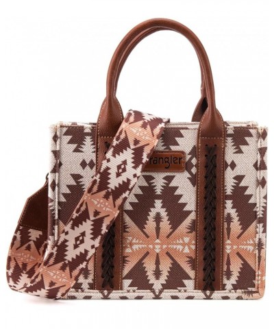 Wrangler Tote Bag for Women Aztec Top Handle Satchel Purse Boho Shoulder Handbags Angel Diamond Camel (Guitar Strap) $31.67 S...