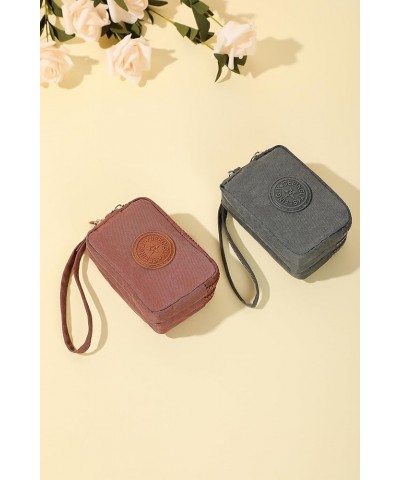 Coin Purse With Zipper Mini Change Wallet for Women Coin Pocket Mini Money Wallet for Women Credit Card (Pink) Khaki $12.38 W...