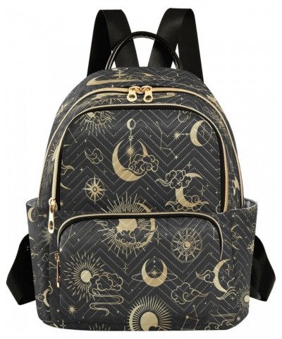 Fashion Backpack Mini Backpack Purse Casual Daily Backpack Star Moon Sun Cloud for Travel for College Work Medium $22.79 Back...