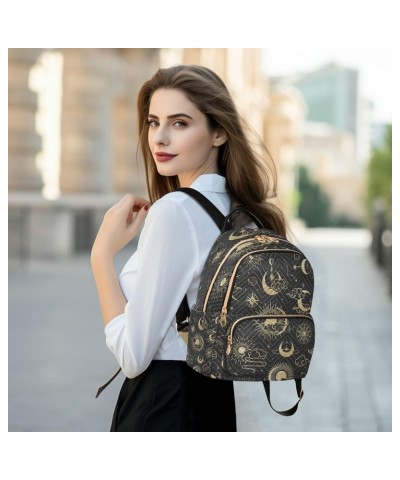 Fashion Backpack Mini Backpack Purse Casual Daily Backpack Star Moon Sun Cloud for Travel for College Work Medium $22.79 Back...