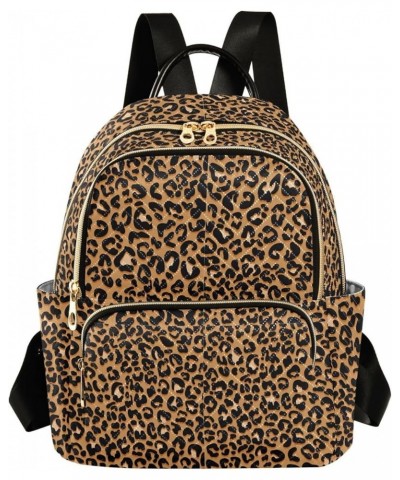 Abstract Leopard Casual Fashion Polyester Travel Rucksack Shoulder Bag Color Small $19.60 Backpacks