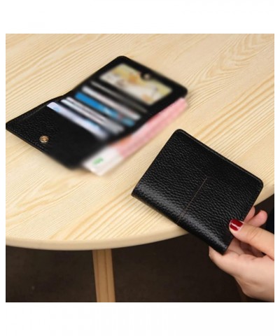 Women Wallet Wallet Female Cow Leather Women Purse Slim Cute Lady Wallets (Color : Pink) (Color : Green) Pink $48.39 Wallets