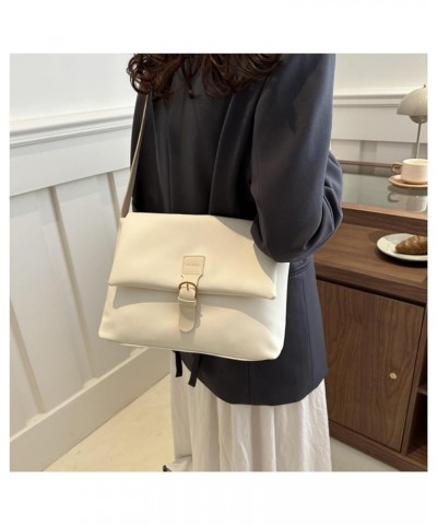 Women's Retro Crossbody Bag Pu Leather Shoulder Bag for Women Trendy Casual Hobo Bag Satchel Messenge Bag Purse White $12.60 ...