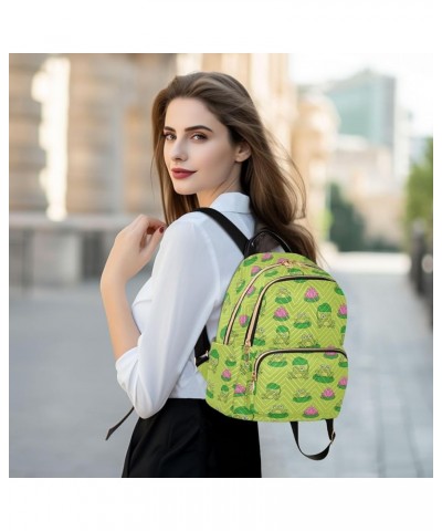 Cute Frog Backpack Purse for Women Anti-theft Small Fashion Travel Backpack for Lady Women Holiday Gifts,S Medium $14.26 Back...