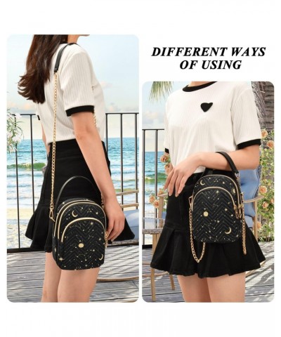 Stars Constellations Crossbody Bags for Women Crossbody Wallet Purse Sling Bag with Chain Strap for Gifts $10.92 Crossbody Bags