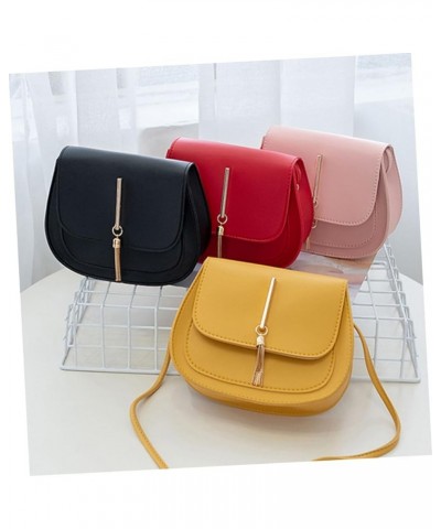 Lady Shoulder Bag Ladies Shoulder Bags Sling Bag for Women Womens Shoulder Handbags Pu Shoulder Bag Red $7.17 Shoulder Bags