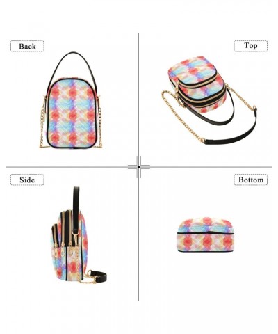 Y2k Color Small Crossbody Bags for Women Cell Phone Shoulder Purse Handbags Wallet 21217479 $15.95 Crossbody Bags