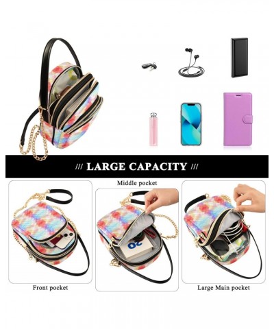 Y2k Color Small Crossbody Bags for Women Cell Phone Shoulder Purse Handbags Wallet 21217479 $15.95 Crossbody Bags