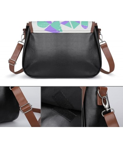 Fashion Crossbody Bags Women's Shoulder Bags Classic City Leather Satchels Hobo Bags Female Skull Color7 $17.56 Hobo Bags