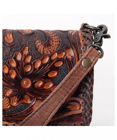 Wallet Hand Tooled Genuine Leather Western Women Bag | Handbag Purse | Women Wallet | Wristlet Wallet | Travel Wallet | Leath...