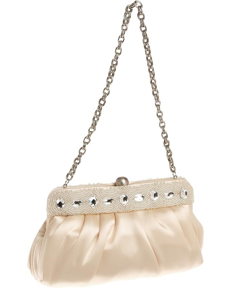 West Palm Beach Clutch Champagne $42.22 Evening Bags