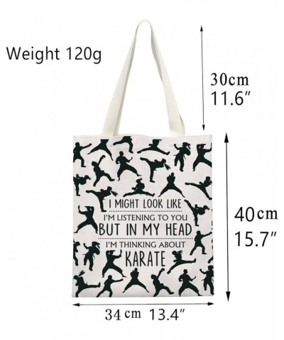 Karate Gifts for Karate Lover Tote Bag Martial Arts Gifts Karate Girl Gifts for Women Karate Mom Gifts Funny Karate Tote Bag ...