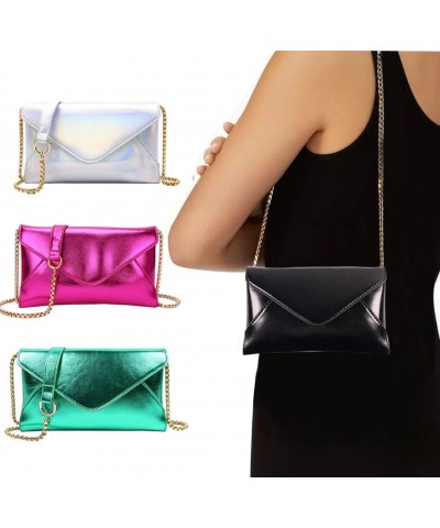 Evening Clutch Purse for Women Envelope Clutches Crossbody Bag Wedding Purses Prom Party Night Shiny Small Shoulder Handbag B...