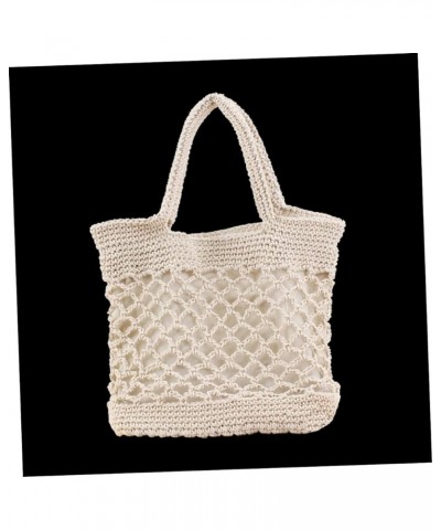 2pcs Cotton Woven Bag Woven Crossbody Bags for Women Crossbody Tote Bags for Women Straw Tote Beach Bag Beigex3pcs $21.65 Others