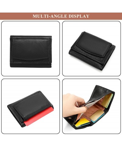 Women's Multi-Pocket Card Holder Genuine Leather Wallet RFID Blocking Purses Clutch Bag Ladies Small Wallets D / Green $22.79...