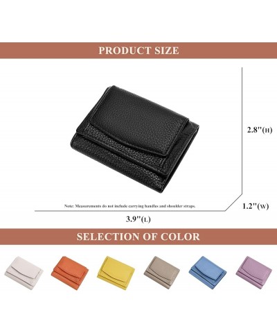 Women's Multi-Pocket Card Holder Genuine Leather Wallet RFID Blocking Purses Clutch Bag Ladies Small Wallets D / Green $22.79...