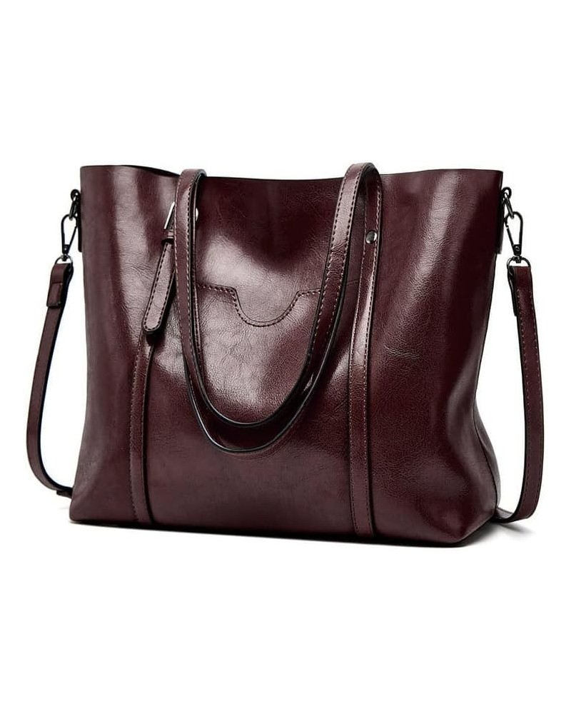 MODERN LUXURIOUS LADIES LEATHER HAND BAG TOTE Chocolate $94.00 Handbags