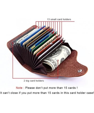 Real Leather Men Wallet ID Credit Card Holder Wallets Male Small Coin Purse Women Money Bag Vallet Slim Thin Mini Walet (Colo...