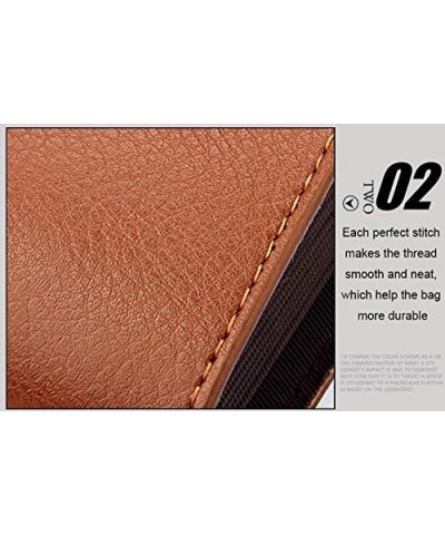 Real Leather Men Wallet ID Credit Card Holder Wallets Male Small Coin Purse Women Money Bag Vallet Slim Thin Mini Walet (Colo...