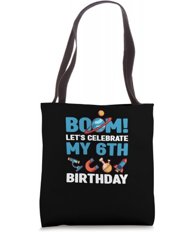 6th Birthday Science Theme Party Future Scientist Tote Bag $13.11 Totes