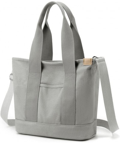 Women Msenr Bag Fashion Fem Tote Bag Casl Lar ity Multi-Function Portable Simple for Wed Vation Grey $9.07 Shoulder Bags