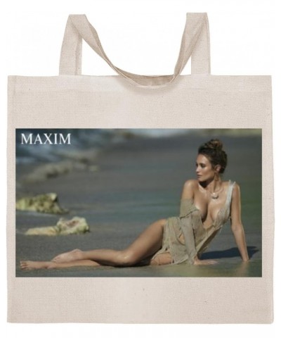 Hannah Davis - Cotton Photo Canvas Grocery Tote Bag IDPP690602 $16.36 Totes