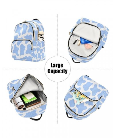 Backpack Purse for Women Cow Spots Animal Print Dalmatian Dog Casual Shoulder Bag Small Backpack S Small $15.34 Backpacks