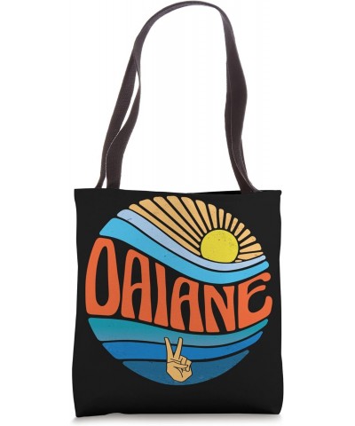 Daiane Shirt Vintage Sunset Daiane Groovy Tie Dye Tote Bag $16.36 Totes